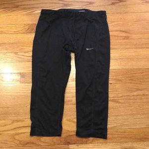 Nike Dri-Fit Capri Black Leggings